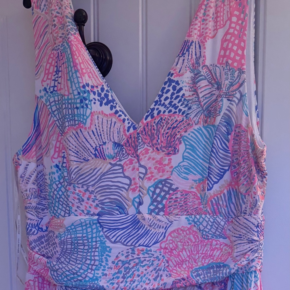 Lilly Pulitzer Skylar Roar of the Seas Dress - Size XL